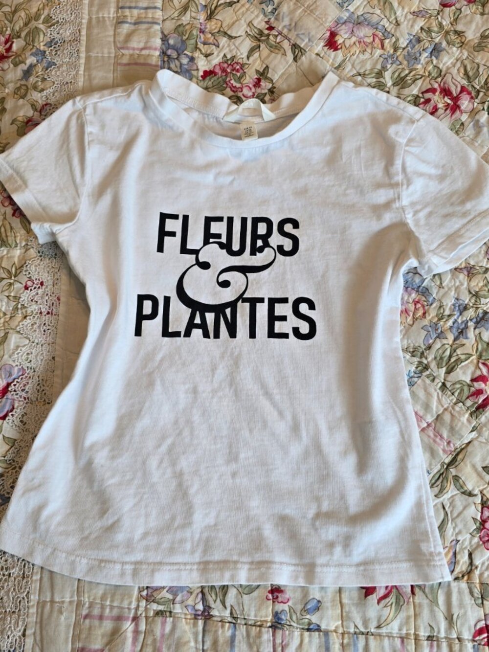 H&M Cotton Graphic Tee, Size XS